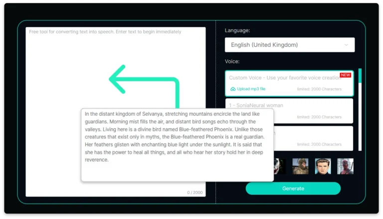 Step 1: Upload Your Text