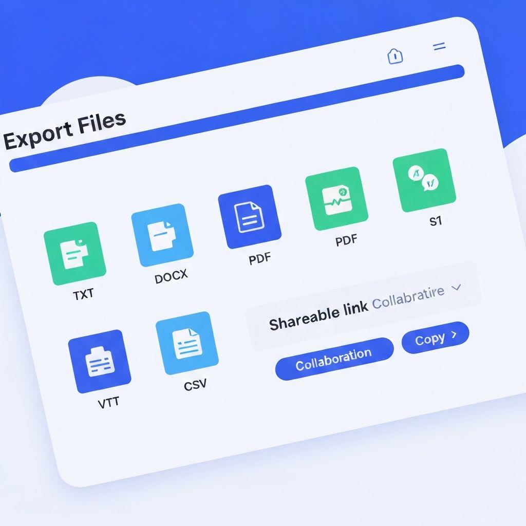Transcribe Lectures & Webinars for Study