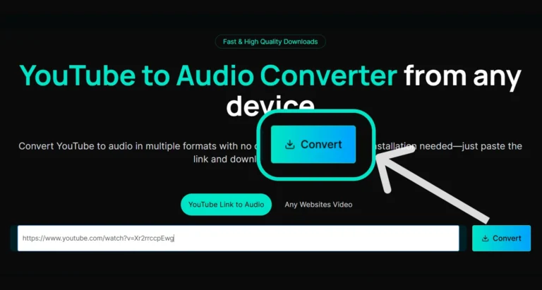 Step 2: Click Convert and Let the Tool Process