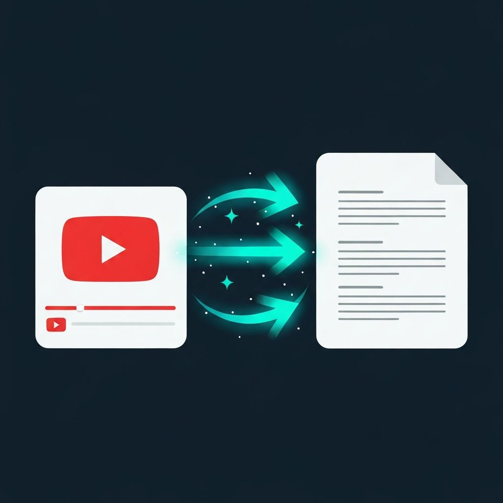 Instantly Turn YouTube Videos into Clear, Readable Text