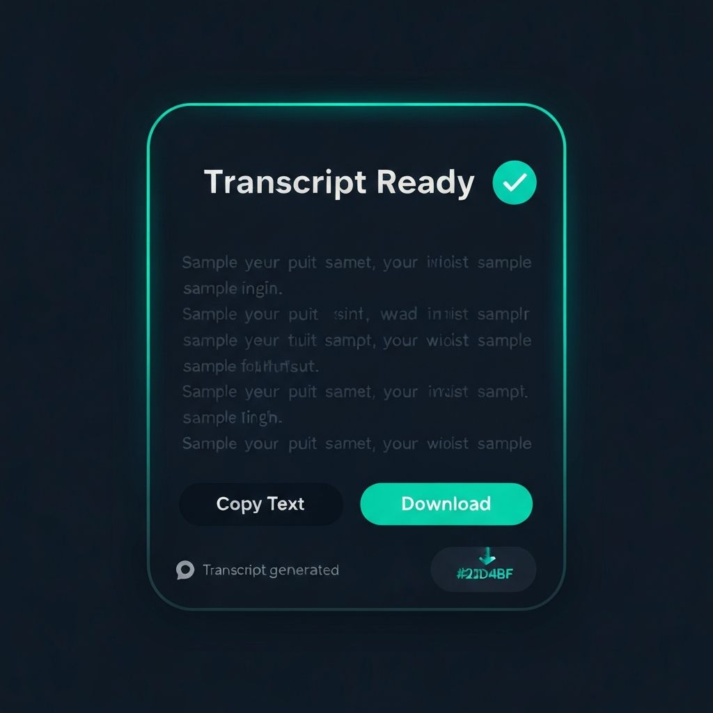 Step 3: Choose Subtitle Language & Format