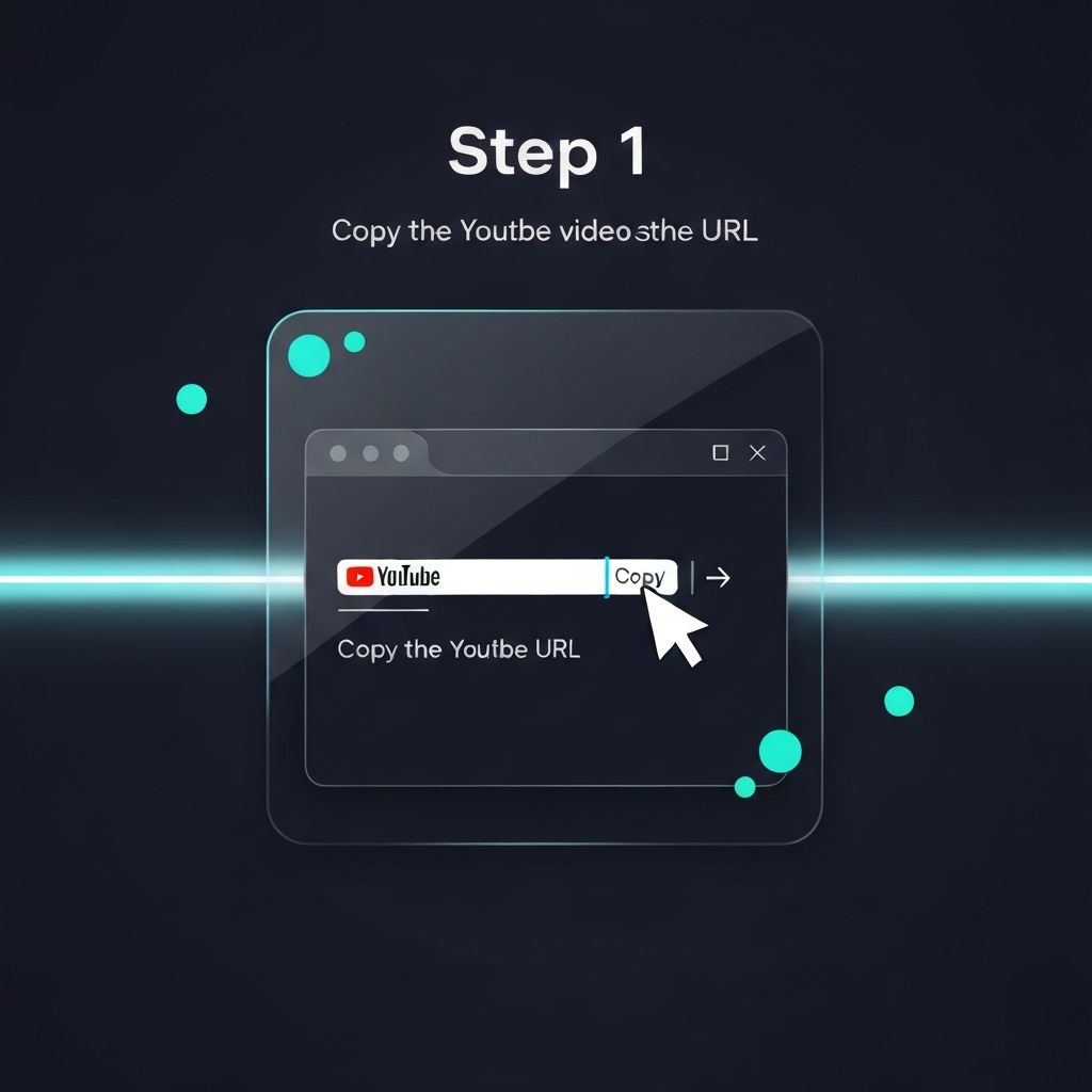 Step 1: Copy the YouTube Video URL